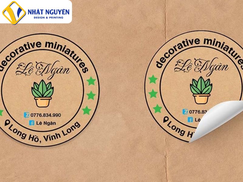 Mẫu in giấy mỹ thuật tạo cảm giác tinh tế chỉn chu