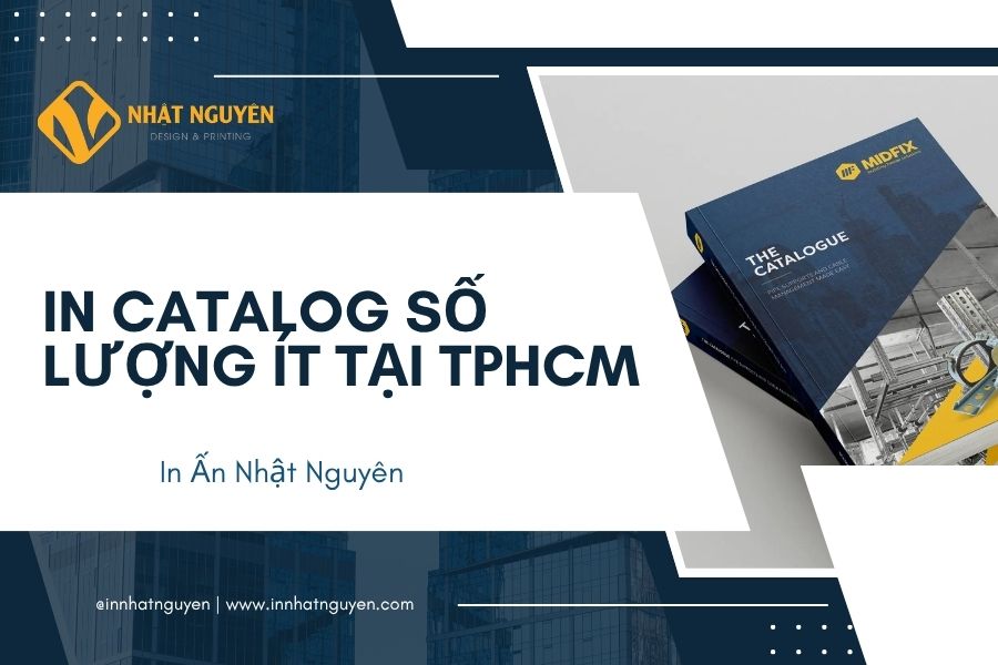 In Catalog Số Lượng Ít Tại TPHCM